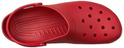 Crocs Classic Clog, Zuecos, para Unisex Adulto, Rojo (Red Pepper), 41/42 EU