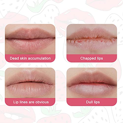 Cuidado del exfoliante labial,Exfoliante de labios,Cuidado De Los Labios,puede resolver eficazmente los problemas de labios secos, labios apagados, labios pelados, etc.