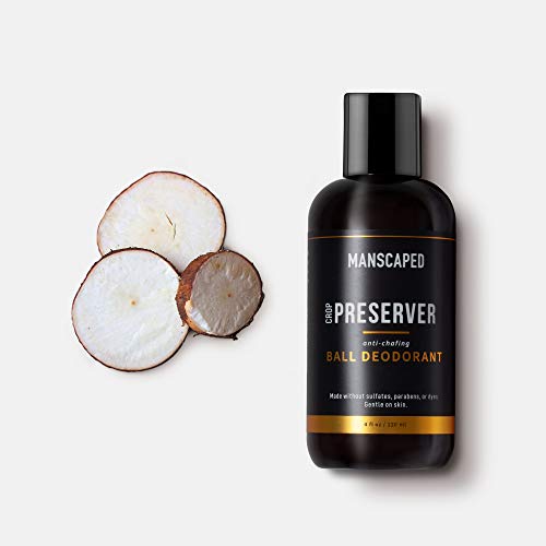 Cuidado personal para hombre de MANSCAPED™ Crop Essentials, kit de higiene íntima masculina, jabón íntimo, desodorante para los testículos, tonificador corporal y esterillas de afeitado desechables