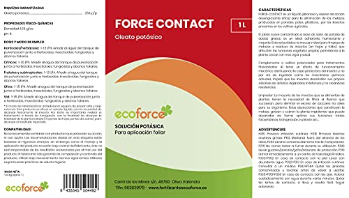 CULTIVERS Solución Potásica Bio 5 L. Actúa por Contacto. Multiple usos, 100% Natural Protección para Tus Plantas, Mejora Las defensas de Las Plantas