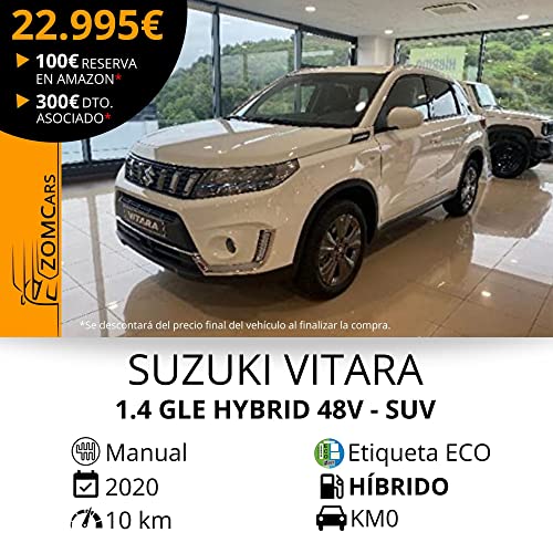 Cupón Reserva para la compra de: SUZUKI VITARA 1.4 GLE HYBRID 48V KM0-9206LTM