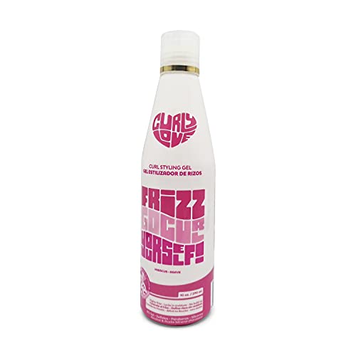 Curly Love Styling Gel 290ml - Gel de Peinado para Rizos - Elimina el Encrespamiento y Mantiene la Hidratación Sin Acumulaciones Ni Residuos