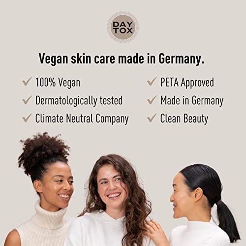 DAYTOX – Facial Tonic - Tónico facial calmante, sin alcohol, con hialurón y vitamina B5 - Vegano, sin siliconas, Made in Germany - 200 ml