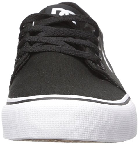 DC Shoes Trase TX, Zapatillas, Black White, 30.5 EU