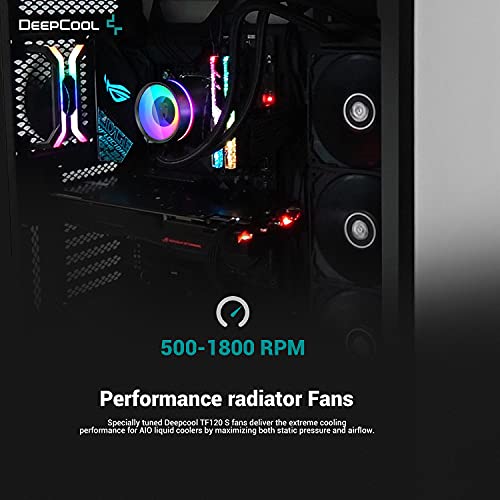 DEEPCOOL Castle 240EX, enfriador líquido para CPU direccionable RGB AIO negro