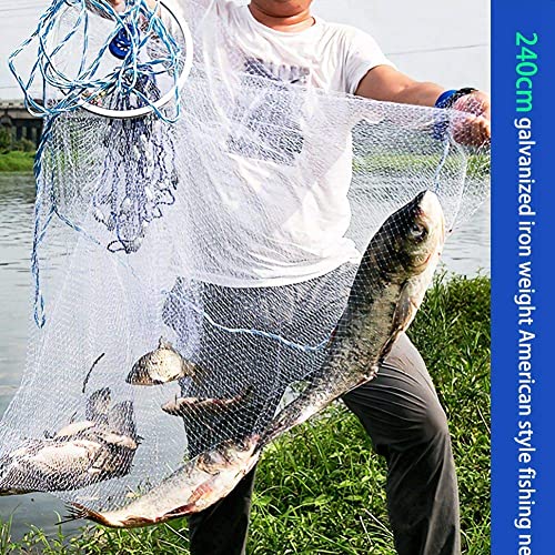 Demeras - Red de pesca a mano de alta calidad para pesca de noche al aire libre