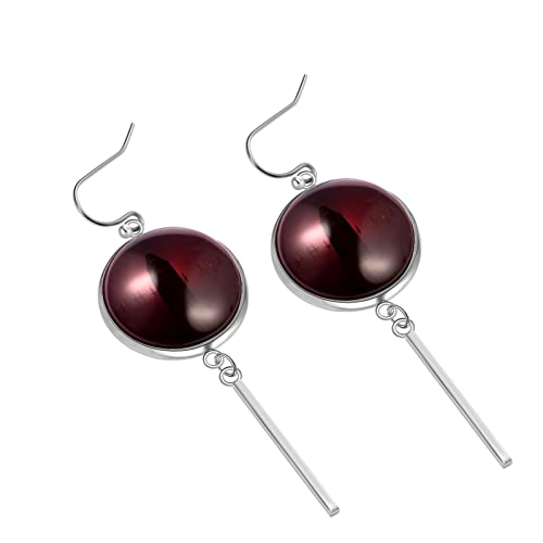 Demonio vampiro seductor con capa negra Pendientes colgantes para mujeres, niñas, cumpleaños, Navidad, amigos, regalo