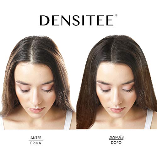 Densitee - Fibras Capilares de Queratina para la Caida de Cabello 29gr - Keratin Fibers para la Perdida de Cabello en Hombres y Mujeres - Disimula al Instante Calvicie - (Castaño)