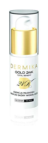 Dermika Gold 24K Youth Essence - Crema de ojos