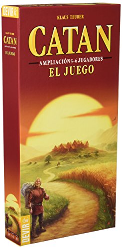 Devir - Catan, Juego de Mesa - Idioma Castellano (BGCATAN) + Catan, Juego de Mesa - Ampliación para 5 y 6 Jugadores (BGCATAN56)