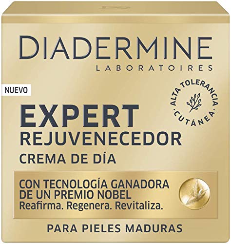 Diadermine - Cofre Compostable y Biodegradable Expert - Crema de día Expert 50ml + Crema de noche Expert 50ml - Para pieles maduras y exigentes