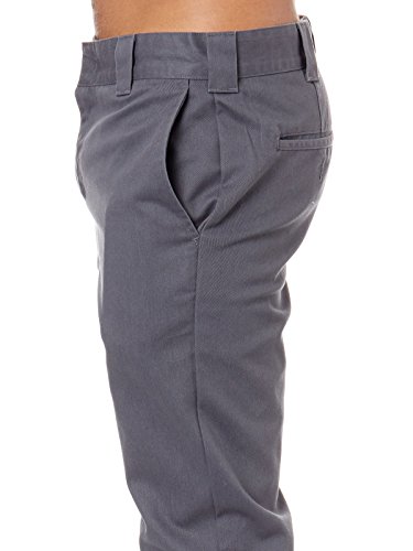 Dickies Slim FIT Work PNT Pantalones, Gris (Charcoal Grey Ch), 34W/32L para Hombre