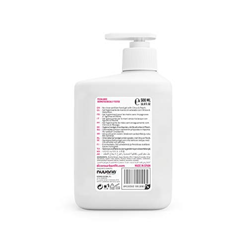 Dicora Urban Fit Gel Limpiador de Manos Cítricos & Melocotón 500 ml