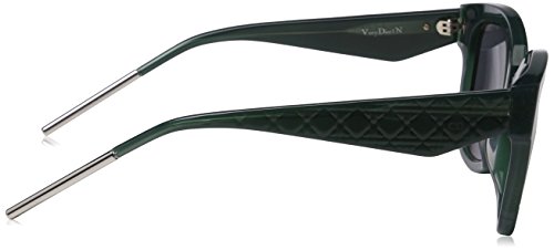 Dior VERYDIOR1N BN CJH Gafas de Sol, Verde (Opal Green/Dark Grey), 51 para Mujer