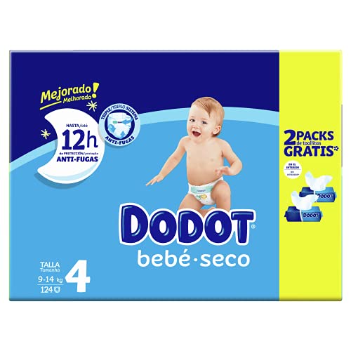 Dodot - Box Etapas Talla 4 124U+REG TOALL 2X64-1 Unidad