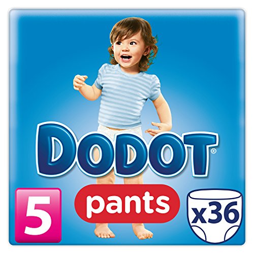 Dodot Pants - Pack 36 pañales, talla 5, 12-18 kg