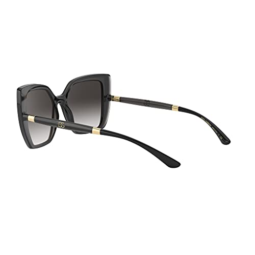 Dolce & Gabbana Gafas de Sol DG MONOGRAM DG 6138 Black Grey/Grey Shaded 55/18/145 mujer