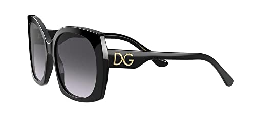 Dolce & Gabbana Gafas de Sol PRINT FAMILY DG 4385 Black/Grey Shaded 58/18/145 mujer