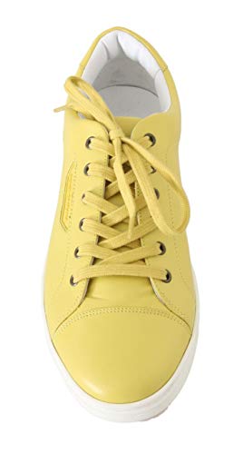 Dolce & Gabbana - Zapatillas para Hombre, Color Amarillo, Talla 39,5 EU