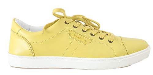 Dolce & Gabbana - Zapatillas para Hombre, Color Amarillo, Talla 39,5 EU