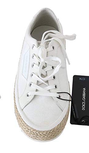 Dolce & Gabbana - Zapatillas para Hombre, Color Blanco, Talla 39 EU