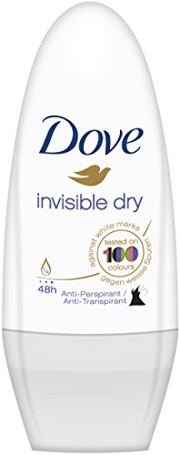 Dove Invisible Dry Desodorante Roll-On para Mujeres - 50 ml