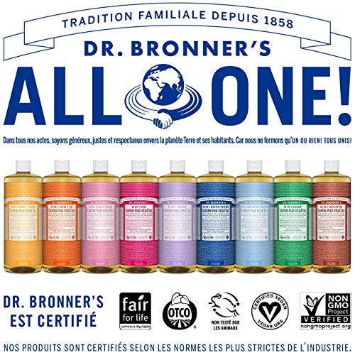 Dr Bronner's Jabón Líquido Sin Perfume Pure-Castile 944 Ml 944 ml