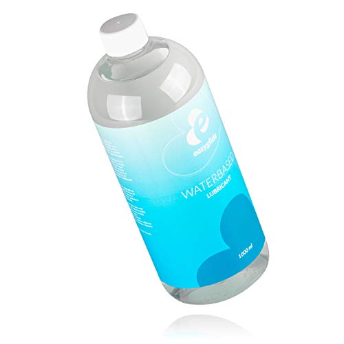 EasyGlide Lubricante a Base de Agua - Lubricantes Sexuales Estimulantes - No Pegajoso, Apto para Preservativos y Seguro para Usar con Juguetes Sexuales - 1000 ml