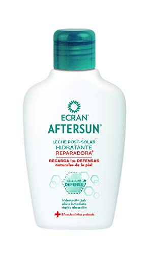 Ecran - Aftersun Leche Post Solar Hidratante y Reparadora, Formato Viaje - 100 ml