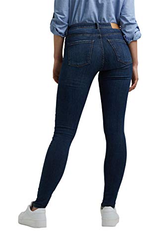 edc by Esprit Jeggings Skinny Fit Vaqueros, Azul (902/Blue Medium Wash), 29W / 30L para Mujer