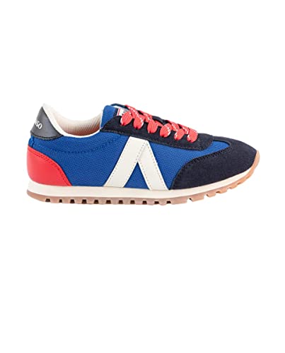 El Ganso Running Sneaker Navy Nylon Walking Kids