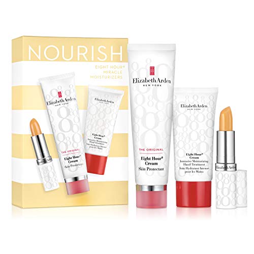 Elizabeth Arden Eight Hour Intensive Moisturizing Hand Treatment 30Ml + Eight Hour Cream Lip Protectant Stick Spf15 + Eight Hour Cream 15Ml 50 ml