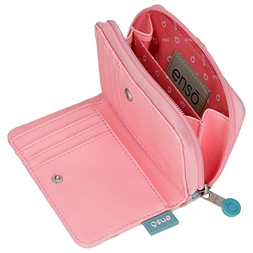 Enso Belle and Chic Cartera con Monedero Multicolor 12,8x8,5x3 cms PVC