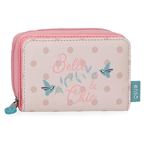 Enso Belle and Chic Cartera con Monedero Multicolor 12,8x8,5x3 cms PVC