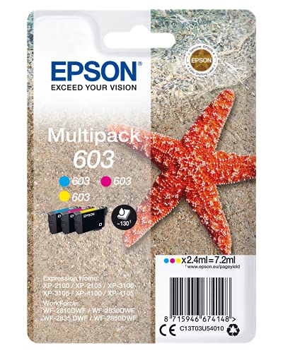 Epson C13T03U54010 Adecuado para XP2100 Tinta Color Nr.603 7,2ml