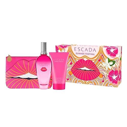 Escada summer festival eau toilette 100ml+ leche corporal 150ml