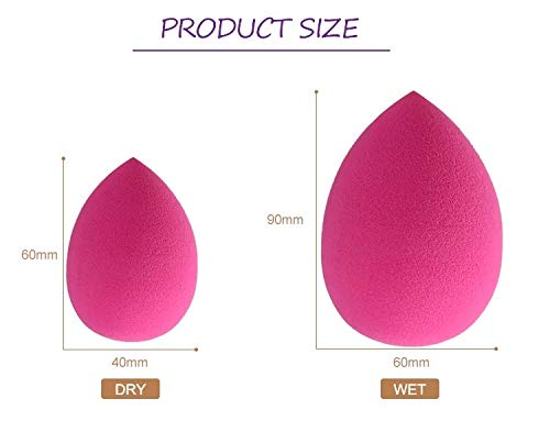 Esponja para maquillaje original Teardrop Beauty Makeup Blender®, forma triangular para la base de maquillaje