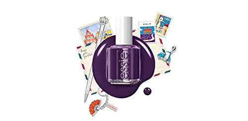 Essie, Esmalte de Uñas, Acabado Semipermanente, Secado rápido, Pintauñas Brillante, Hasta 7 días de duración, Tono: 767 Berlin The Club (Morado), 13.5 ml