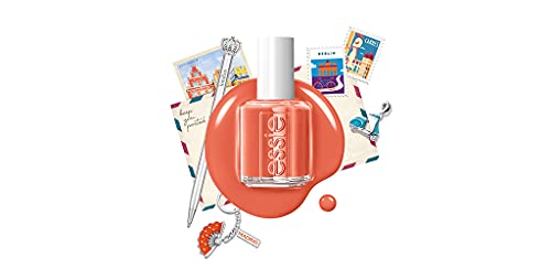 Essie, Esmalte de Uñas, Acabado Semipermanente, Secado rápido, Pintauñas Brillante, Hasta 7 días de duración, Tono: 768 Madrid It For The 'Gram (Naranja), 13.5 ml