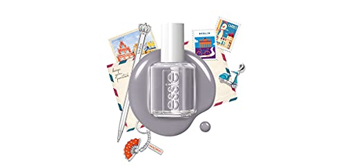 Essie, Esmalte de Uñas, Acabado Semipermanente, Secado rápido, Pintauñas Brillante, Hasta 7 días de duración, Tono: 770 No Place Like Stockholm (Gris), 13.5 ml