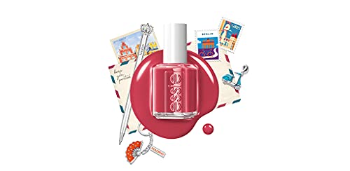 Essie, Esmalte de Uñas, Acabado Semipermanente, Secado rápido, Pintauñas Brillante, Hasta 7 días de duración, Tono: 771 Been There, London (Rojo), 13.5 ml