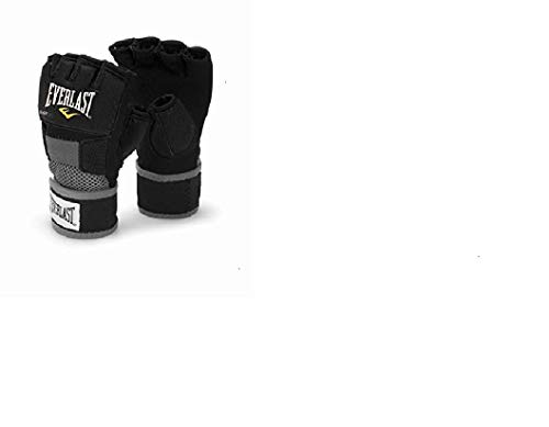 Everlast Evergel - Envolturas de Mano Unisex, Color Negro, tamaño Mediano