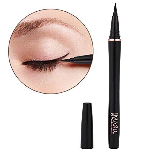 Eyeliner Stamp, Imagic Impermeable, De Larga Fast Dry Eyeliner Pencil Black Delineador De Ojos De Colores Para Delineadores Maquillaje Para Ojos Negro