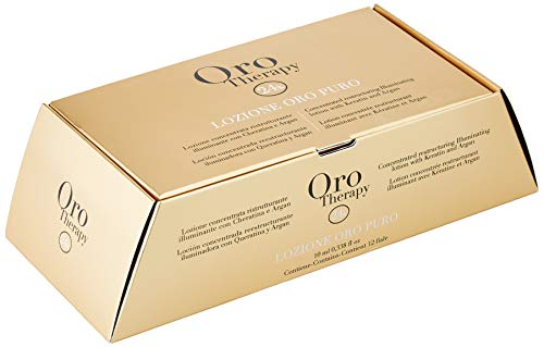 FANOLA Oro Therapy Loción capilar iluminadora de oro puro - 10 ML X 12 PZ