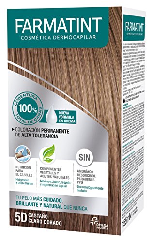 Farmatint Tinte Crema 5D Castaño Claro Dorado