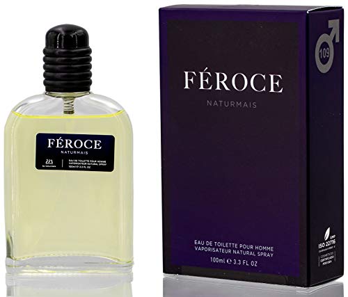 Féroce Eau De Toilette Intense 100 ml. Compatible con Eau De Parfum Sauvage, Perfumes Imitaciones Hombre