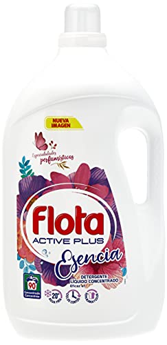 Flota Detergente Líquido Esencia, Lavados, Morado, 90 lavados