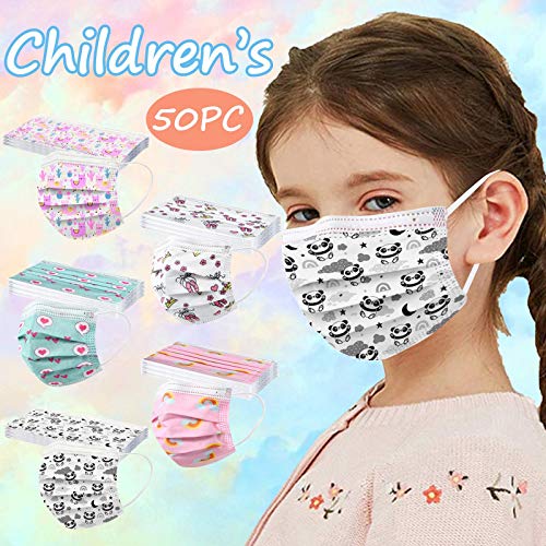 Fossen 50PC mascarillas Infantiles (Estilo 17)