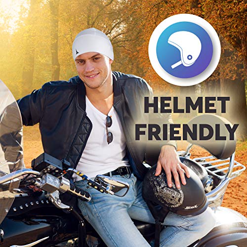 French Fitness Revolution - Gorro para Casco Skull Cap - Absorbe Sudor y Humedad, Elástico, Transpirable Mantiene Seco, Gorro Ciclismo de Cabeza Debajo Cascos, Máximo Rendimiento