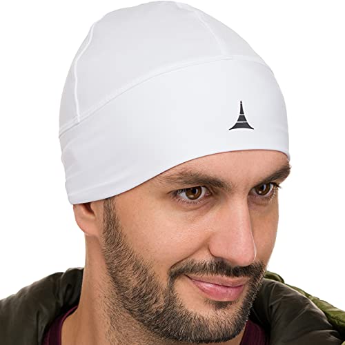 French Fitness Revolution - Gorro para Casco Skull Cap - Absorbe Sudor y Humedad, Elástico, Transpirable Mantiene Seco, Gorro Ciclismo de Cabeza Debajo Cascos, Máximo Rendimiento